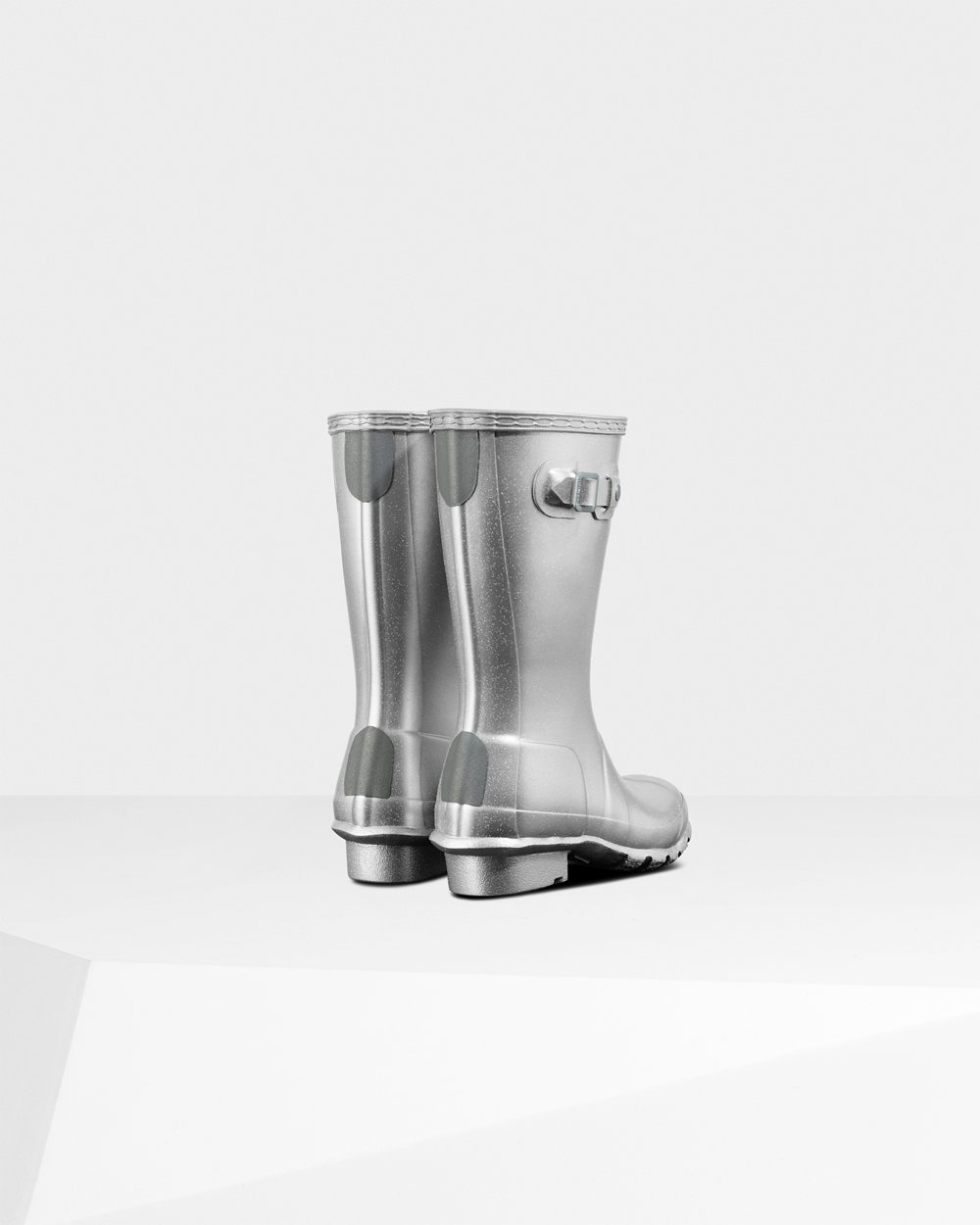 Hunter Original Big Cosmic Rain Boots - Online Store Kids Silver - IMNZBO264